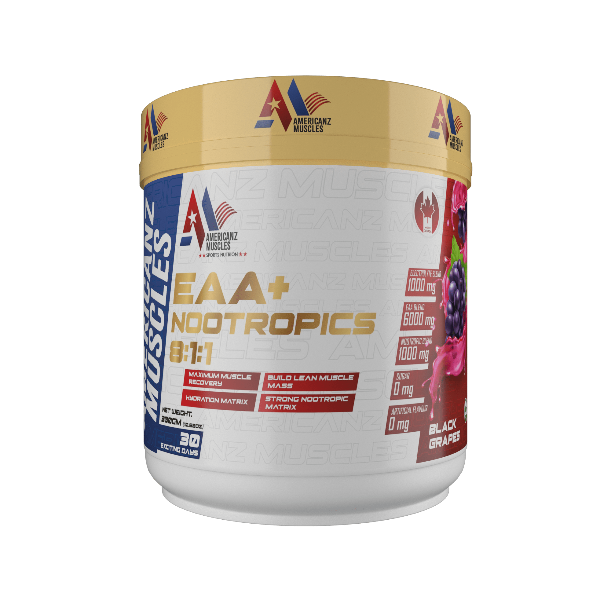 EAA+ Nootropics 8:1:1 – Black Grapes